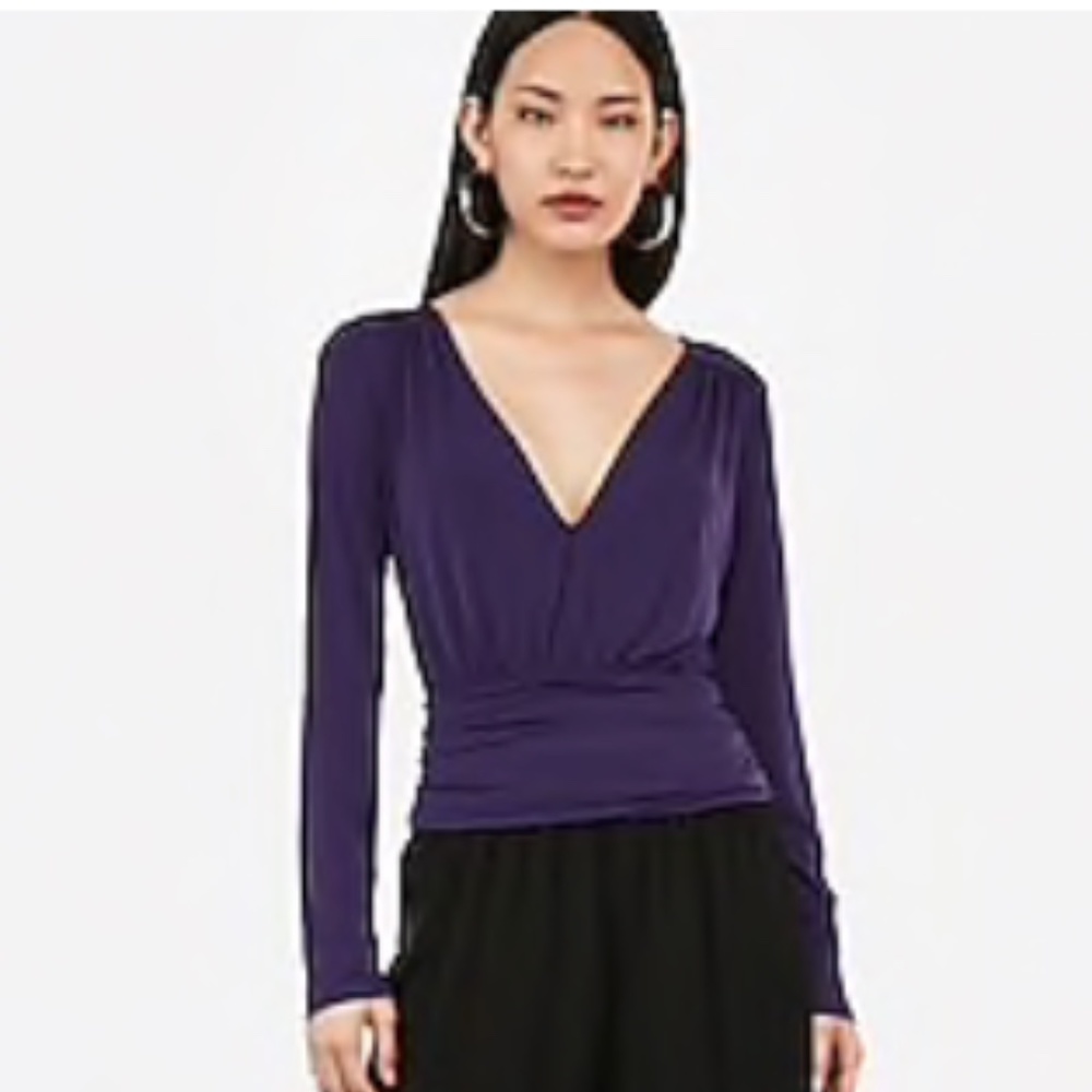 Banded Deep V Top